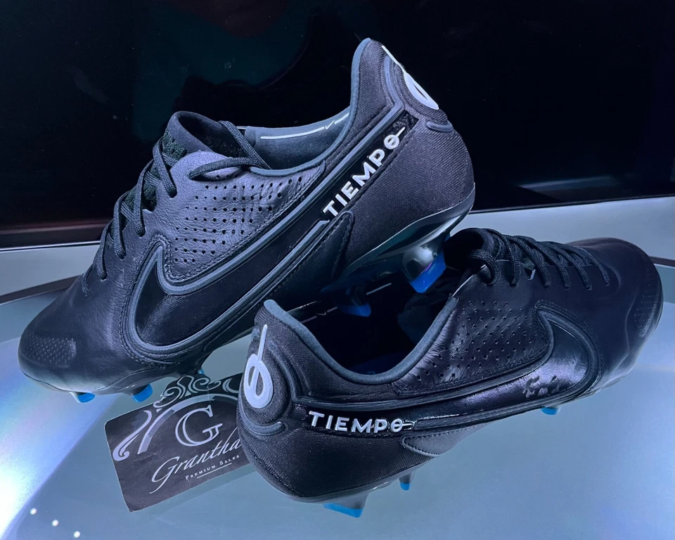 Nike Tiempo Elite Football Boots / Legend 9 FG / ALL SIZES / Leather / SHADOW - Image 3 of 4