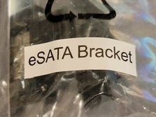 SATA to eSATA Internal Computer Case Bracket 4.75" for External Drives