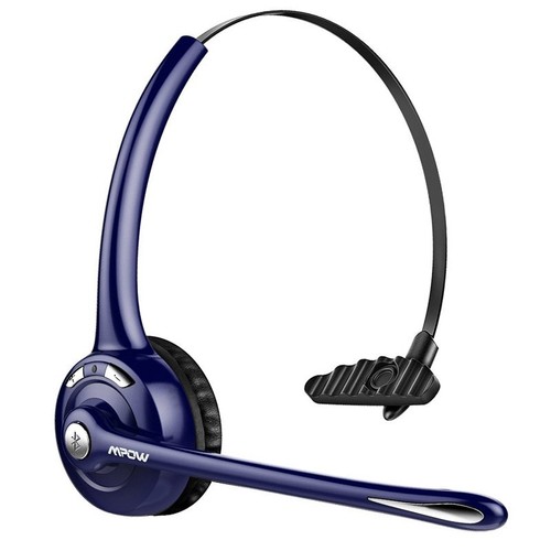 Mpow Bluetooth Headphone Headset Wireless Earphone Driver Truck Noise Cancelling - Picture 10 of 14