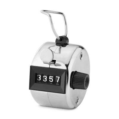 Compteur Manuel Mécanique – 5,5 X 4,9 X 3,3 Cm, Léger, Design Ergonomic – Pour Comptage De Flux, Écoles, Événements, Sécurité