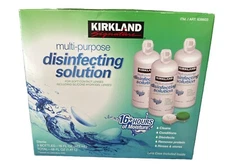 Kirkland Signature Multi-Purpose Disinfecting Solution 16 Ounces 2 Pc 1/26