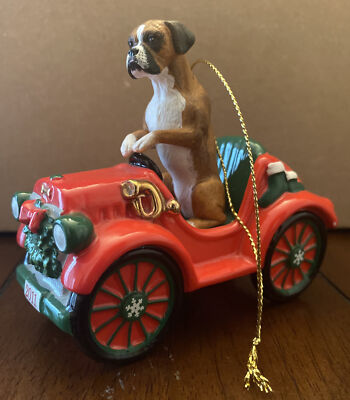 The 2011Annual Danbury Mint Boxer Christmas Ornament Rockin’ Roadster No Tag | eBay