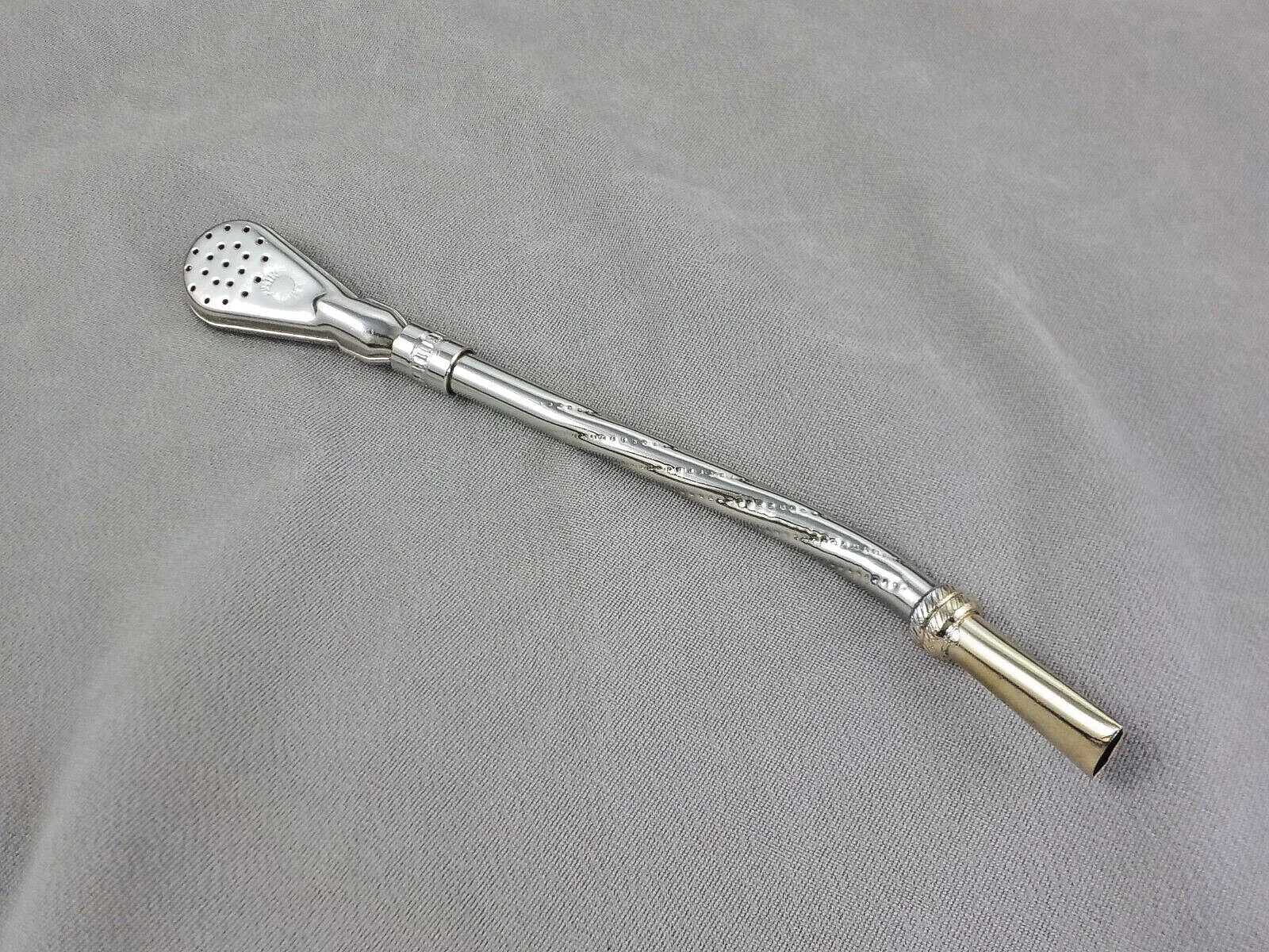 tea strainer straw Argentina probably Not Silver is Magnetic Marking Not Clear