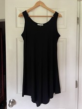 AKA Posh Women’s Size Large Little Black Dress LBD Tank 