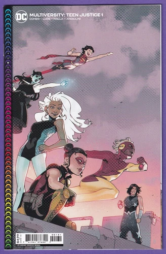 Multiversity Teen Justice #1 1:25 Bengal Variant Actual Scans!