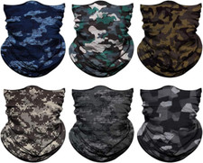 6 Pack Pasamontanas Calavera Balaclava Militar Mascara Para El Frio De Moto