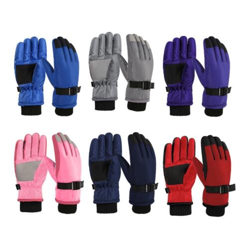 Kids Winter Gloves Inner Plush Gloves Thick Snow Gloves Gloves for Cold Weather - Picture 1 of 13