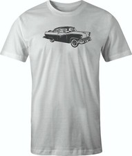 55 Ford Crown Victoria Drawing Printed On Mens Shirt. Free Shipping 55 Ford Crown Victoria Drawing Printed On Mens Shirt. Free Shipping