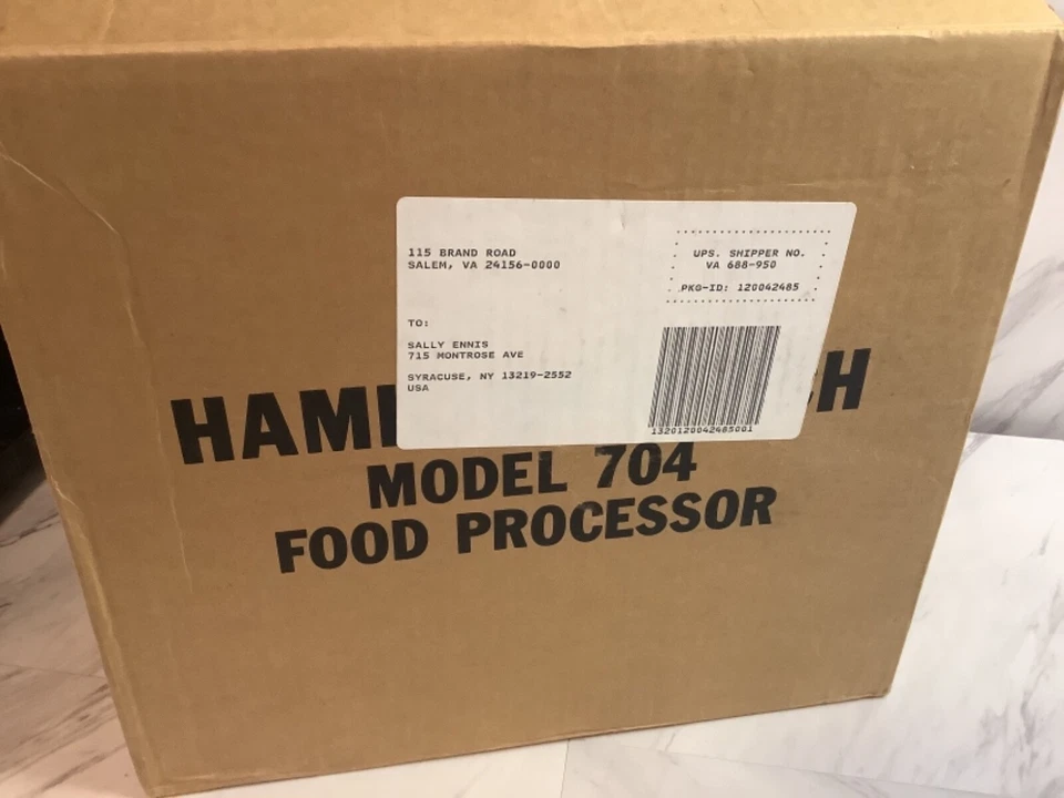  Hamilton Beach Food Processor 704 NEW-Vintage - Image 2 of 4