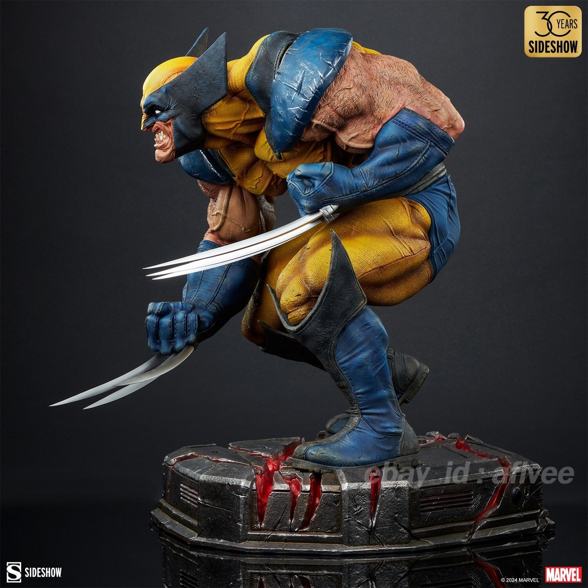 Sideshow 300847 X-MEN Wolverine Berserker Rage Statue - Premium