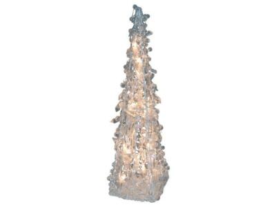 NEU! Tolle ''Näve Weihnachtspyramide/Acrylbaum'', 40cm, Acryl, Lichterkette