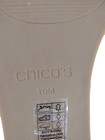 NWOB Chico's Jute Wedge Champagne leather strappy Sandals sz 10 — photo 3