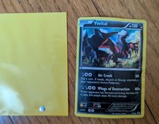 Pokemon Yveltal HP130 Holo Rare Steam Siege 2016 Card!