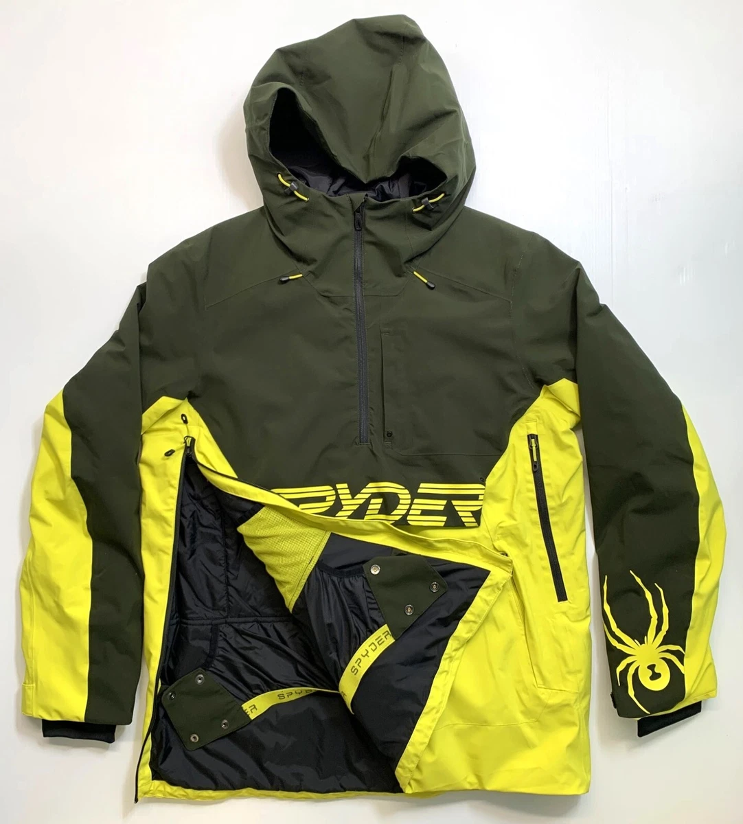 Men's SPYDER Signal Gore-Tex Insulated Ski Anorak Jacket - QUARRY