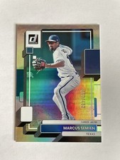 2022 Panini Donruss Baseball Marcus Semien Career Stat line 460/482 #99