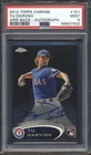 2012 Topps Chrome AUTO Yu Darvish ARM BACK ROOKIE #151 PSA 9 PADRES MINT POP 4