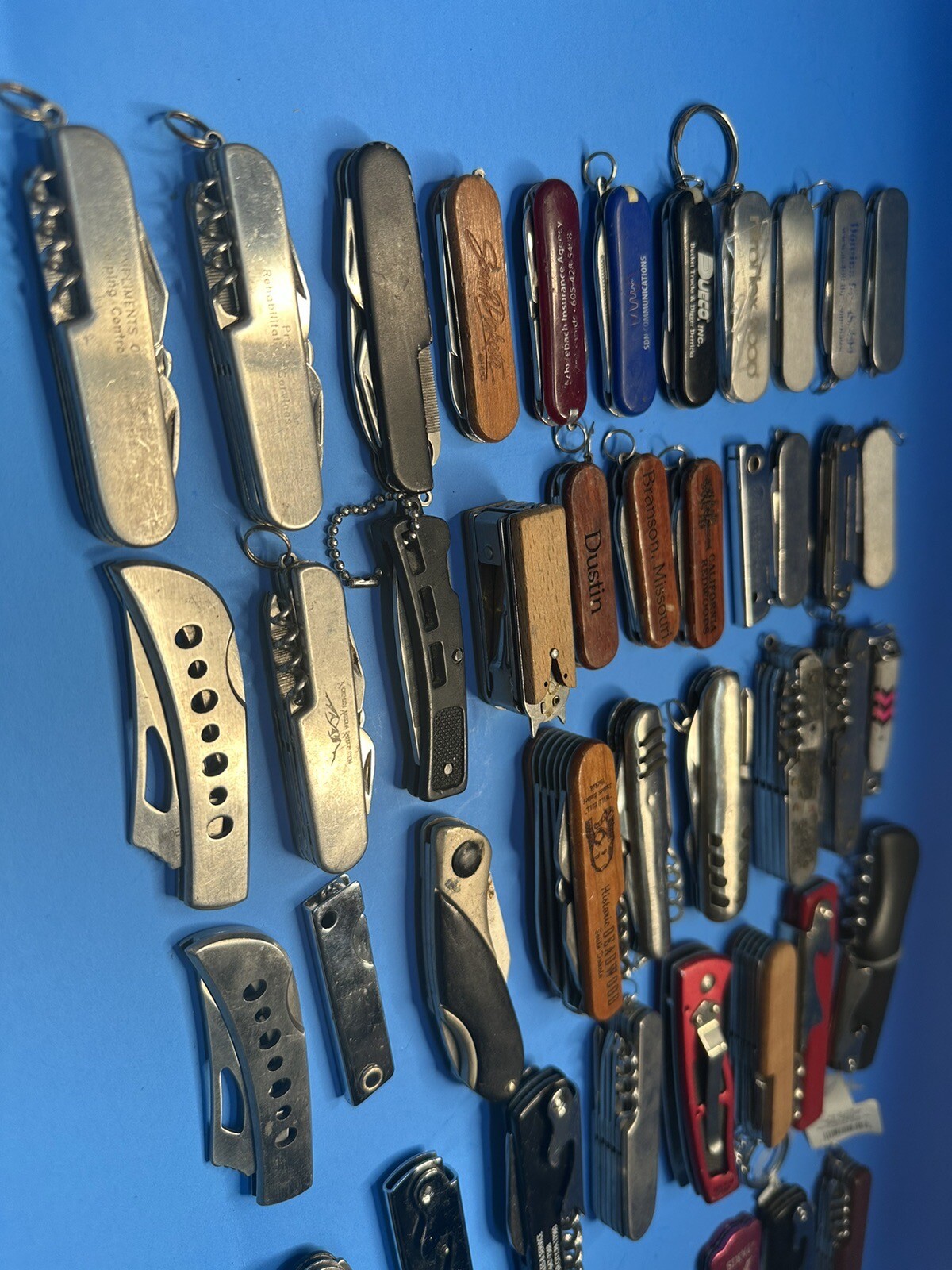 TSA Confiscated pocket knives/multitools lot eBay