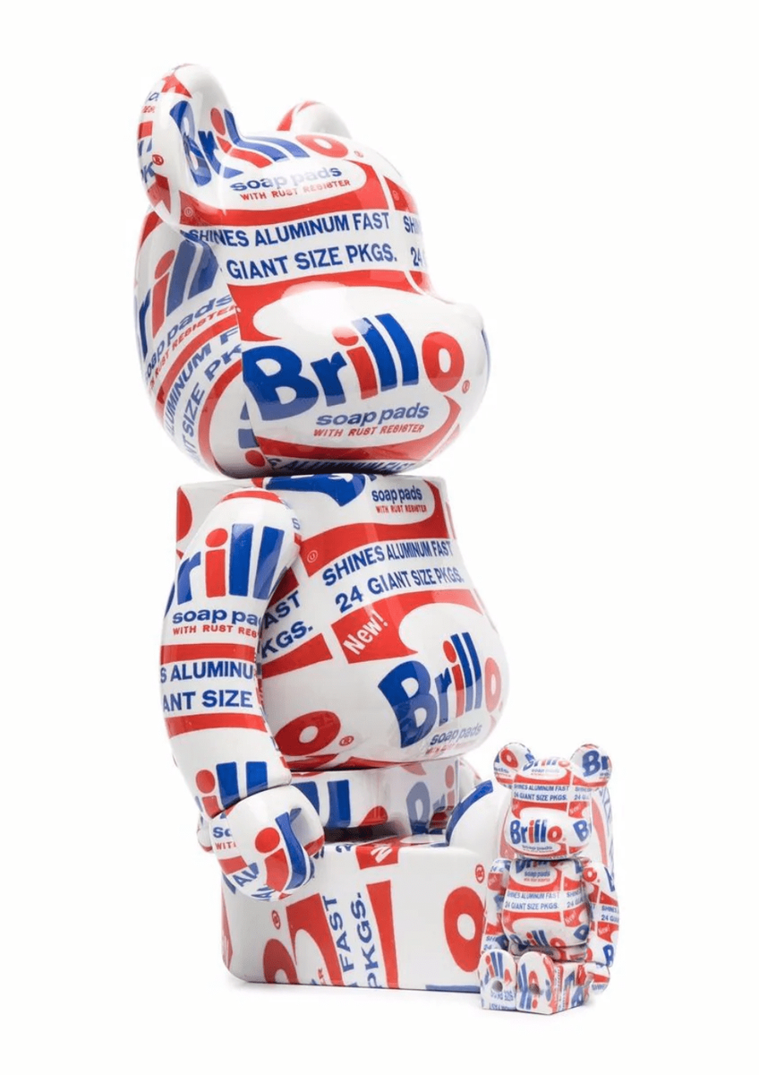 BE@RBRICK - BE@RBRICK ANDY WARHOL Brillo 100％ &amp; 400% BE@RBRICK × Andy Warhol SPECIAL 400% & 100% WORLD WIDE TOUR