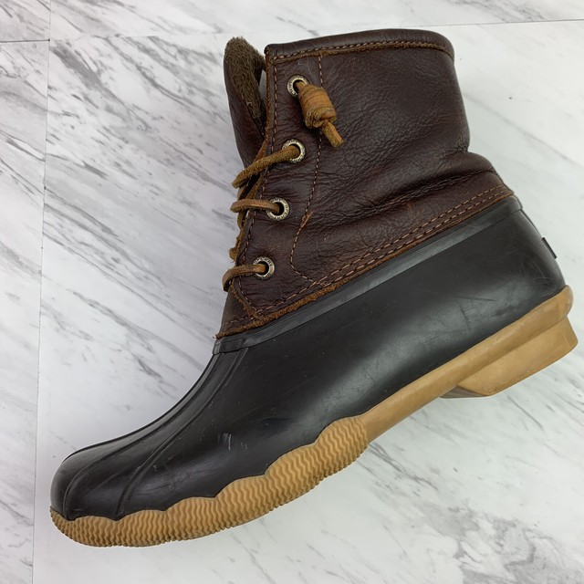 sperry saltwater camo duck boots