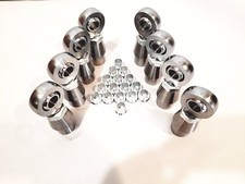 34 X 58 4-link Chromoly Rod End Kit W High Misalignments Bung 1.25 X.120