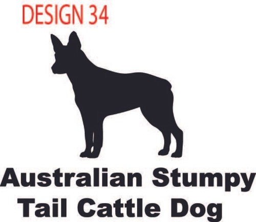 Dog silhouette Breeds pug bulldog whippet collie jack russell 48 design #dog2 - Picture 56 of 70