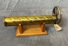 Vintage Brass Kaleidoscope Sheryl Koch 1987 Collectible Handcrafted