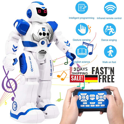 Intelligente RC Roboter Ferngesteuerter Spielzeug mit Musik Kinder Gestensensor~