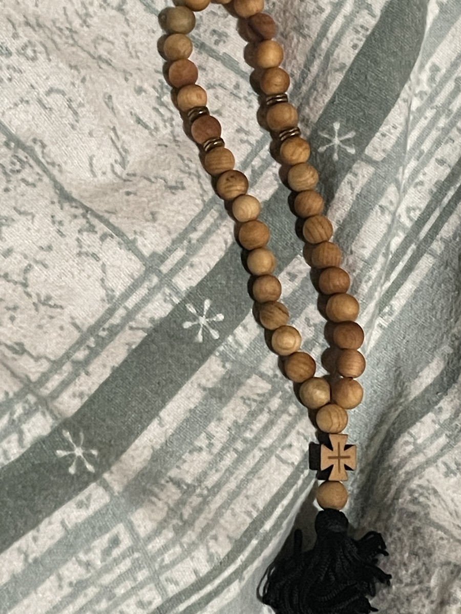 33 Wooden Beads Orthodox Christian Prayer Rope Chotki Rosary for Jesus  Prayer