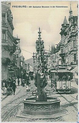 33734 - Ansichtskarten VINTAGE POSTCARD - Deutschland GERMANY - Freiburg i. Br. 