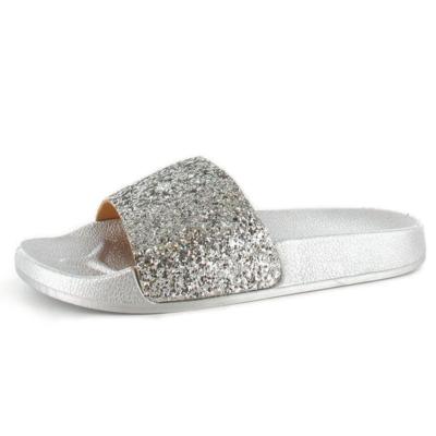 ladies sparkly sliders