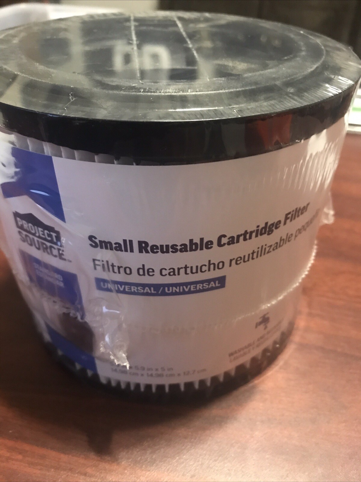 Project Source Reusable Small Wet/Dry Shop Vacuum Cartridge Filter