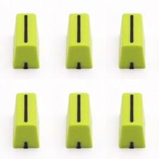 6pcs For DDJ-SX SZ Rane 61 62 64 68 Denon Numark Green1 Fader Knob Cap