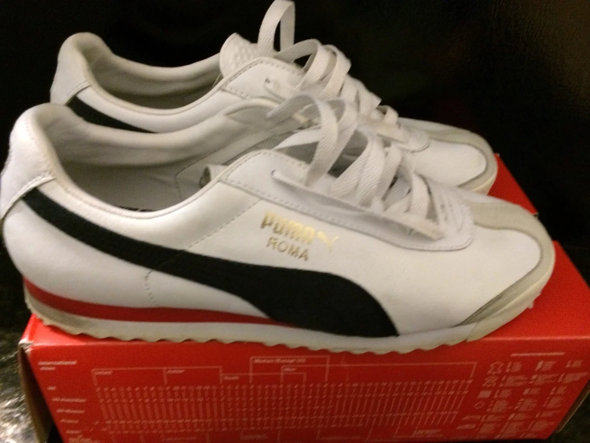 Puma best sale roma blanche