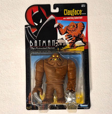 1993 Batman The Animated Series CLAYFACE Figure w Launching Spiked Ball KENNER