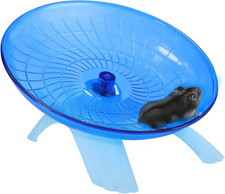 Flying Saucer Hamster Wheel Silent Spinner 18Cm Quiet Exercise Runner for Cage D