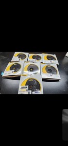 Mirka Backing Pads Medium  150mm 6" (6) 125mm 5" (1) New