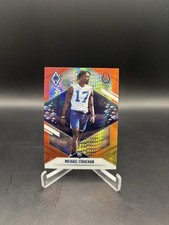 2021 Panini Phoenix Michael Strachan Fireburst Parallel Rookie Indianapolis #197