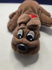 Vintage Tonka New Born Pound Puppies Rumple Skins Brown Dog 7" Plush