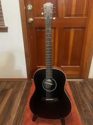 Taylor AD17E Blacktop Guitar upgraded with LR Baggs Stage Pro Anthem preamp.