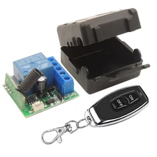 DieseRC 433Mhz Universal Wireless Remote Control Switch DC 12V 1CH RF Relay R...