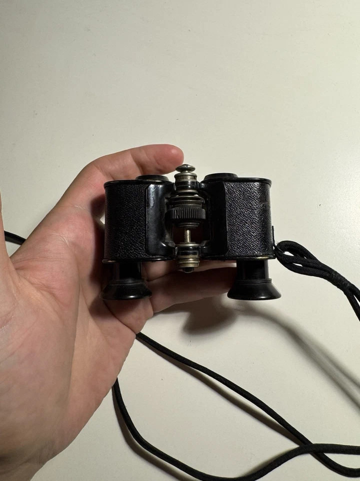 C.P. GOERZ BERLIN TRIEDER BINOCLE D.R.G.M. FAGO 2.5X BINOCULARS - Bild 4 von 4