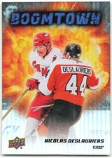 2025-26 Upper Deck Series 2 Boomtown #BT-6 Nicolas Deslauriers Philadelphia