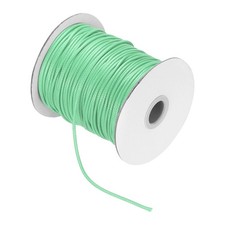 Waxed Cord 3.5mm Waxed Thread 44 Yard Wax String Leather Cord Mint Green 
