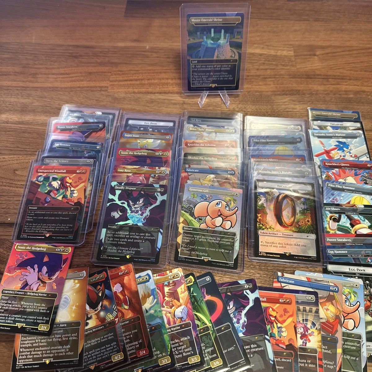 IN HAND! MtG Secret Lair x SONIC: Complete FOIL and NON FOIL and