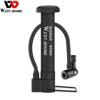 80PSI Manual Bike Pump Floor Air Pump Schrader Valve Tire Inflator for MTB
