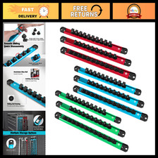 Magnetic Socket Organizer Set - 14 38 12 Aluminum Rail 96 Clips Tool S Magnetic Socket Organizer Set - 14 38 12 Aluminum Rail 96 Clips Tool S