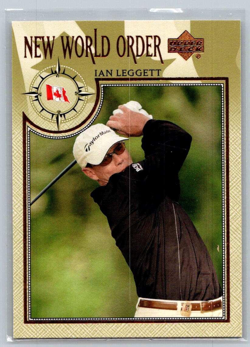 2002 Upper Deck Golf #66 Ian Leggatt RC - VG