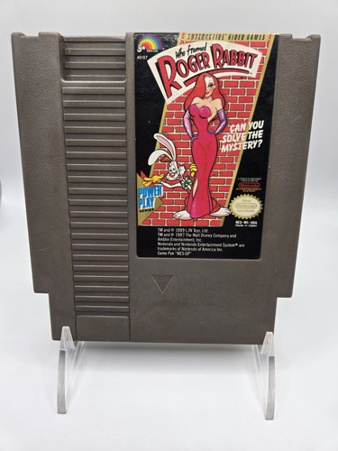 Who Framed Roger Rabbit (NES 1989) Original Authentic Tested Working