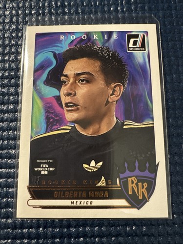 Gilberto Mora #10 2025 Panini Donruss Road to FIFA Rookie Kings card