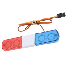 (Red Blue)RC LED Light Simulation Design 4 Modes RC Flash HE
